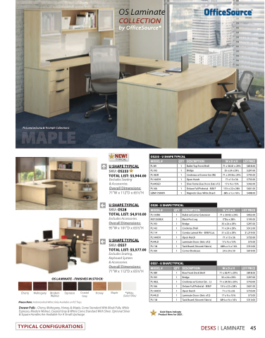 2021 COE Office Furniture Catalog